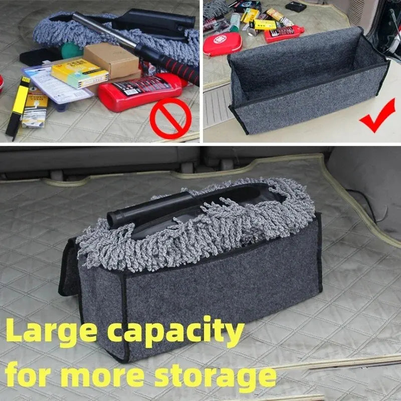 TrunkTidy™ – Large Anti-Slip Felt Boot Storage Box