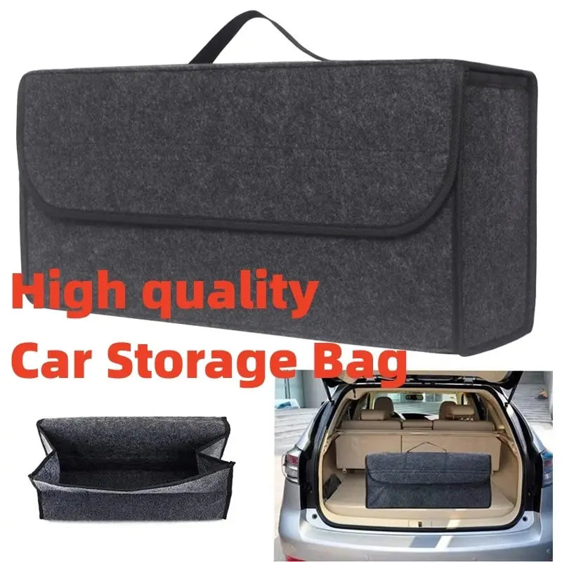 TrunkTidy™ – Large Anti-Slip Felt Boot Storage Box