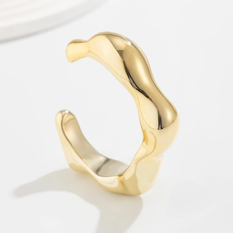 BoldPulse Irregular Cuff Bracelet