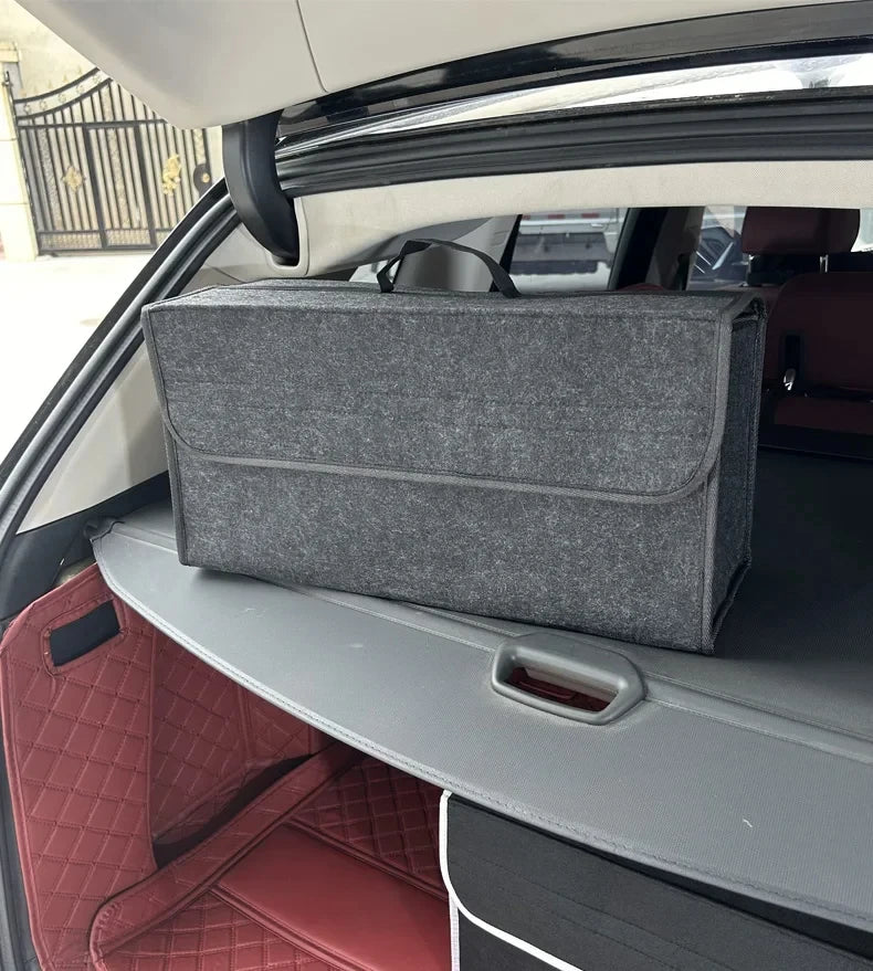 TrunkTidy™ – Large Anti-Slip Felt Boot Storage Box