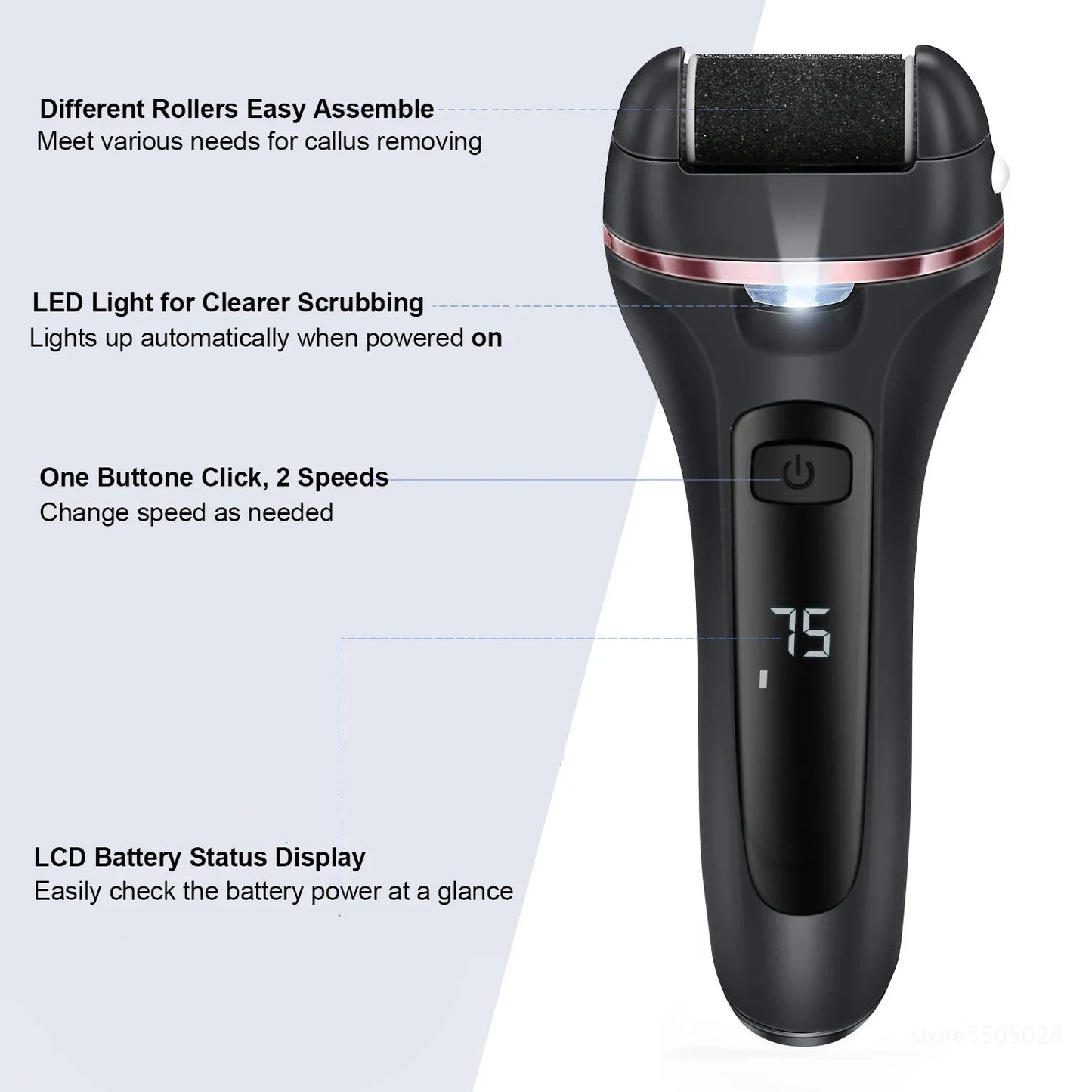 SilkStep Pro Pedicure Grinder