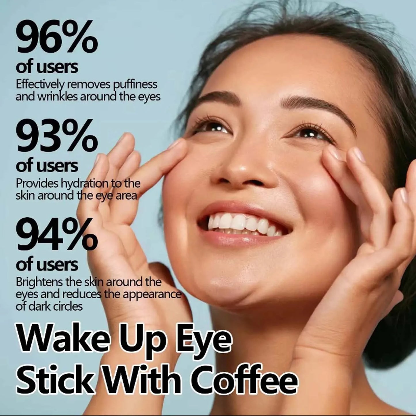 Crema para ojos en barra Snail Radiance: ojos suaves, días brillantes