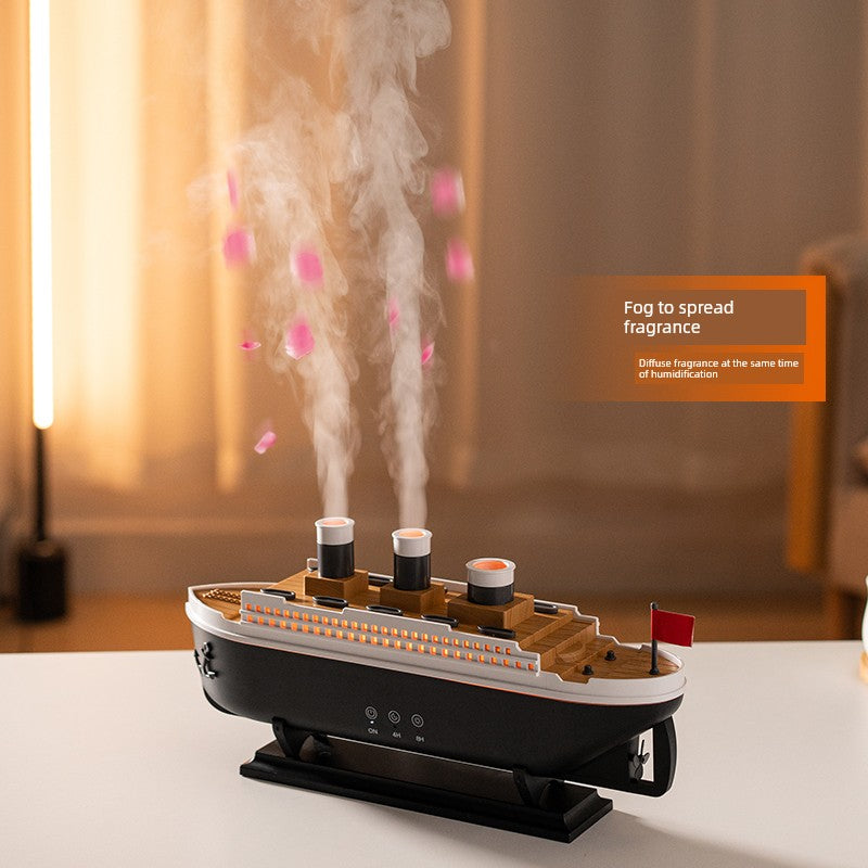 Humidificador de tren: "¡A toda máquina hacia la serenidad!"