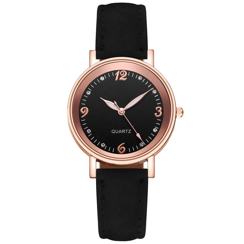 🕰️ Classic Dial Leather Watch – Effortless Time, Everyday Style 🕰️