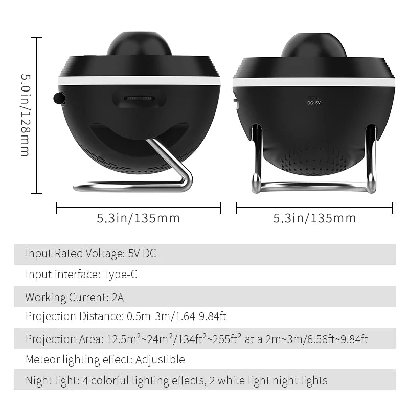 MeteorX 13-in-1 Planetarium Projector – The Universe at Your Fingertips