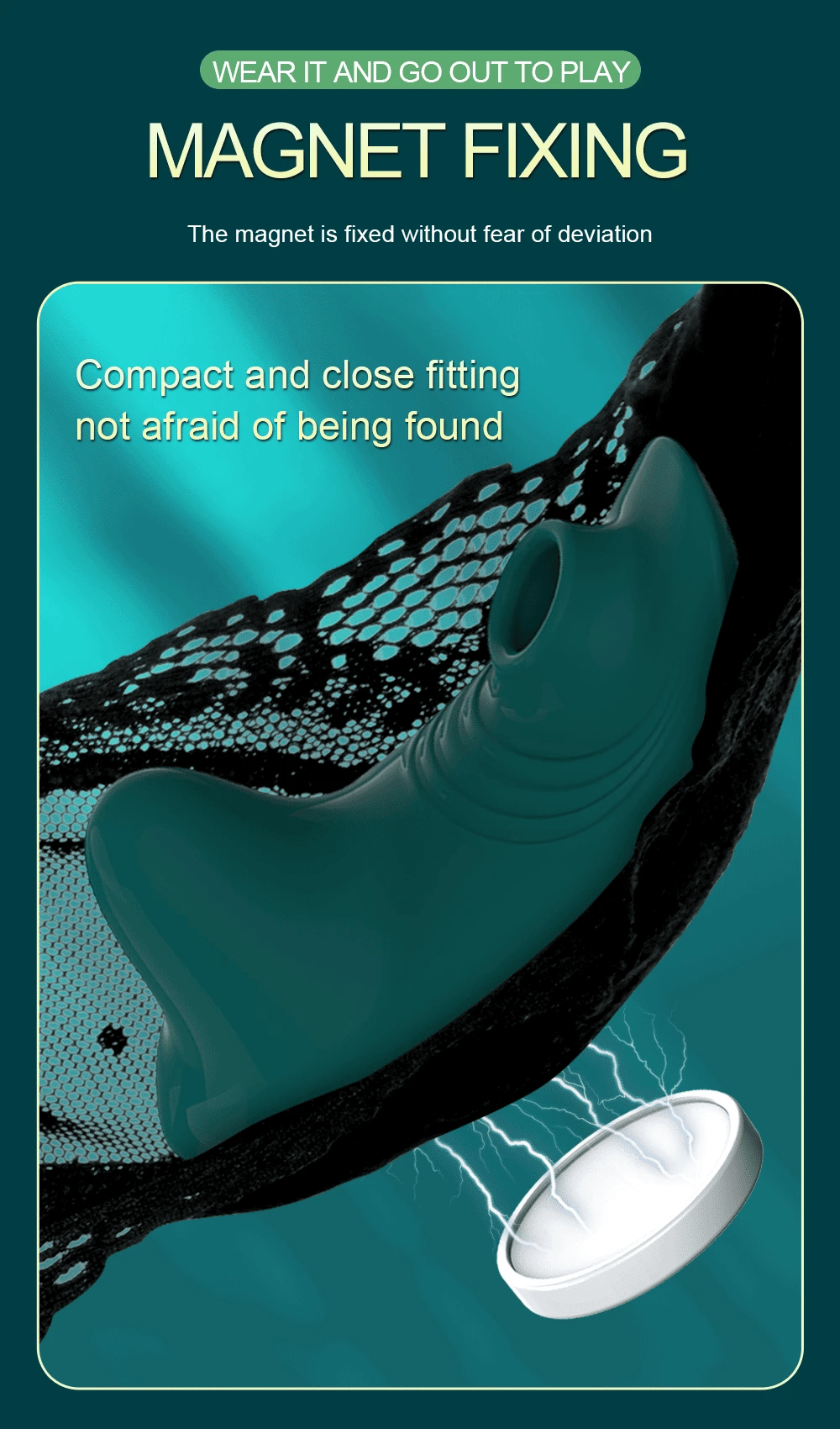 Wearable Mini Vibrator with Clitoral Suction & App Control