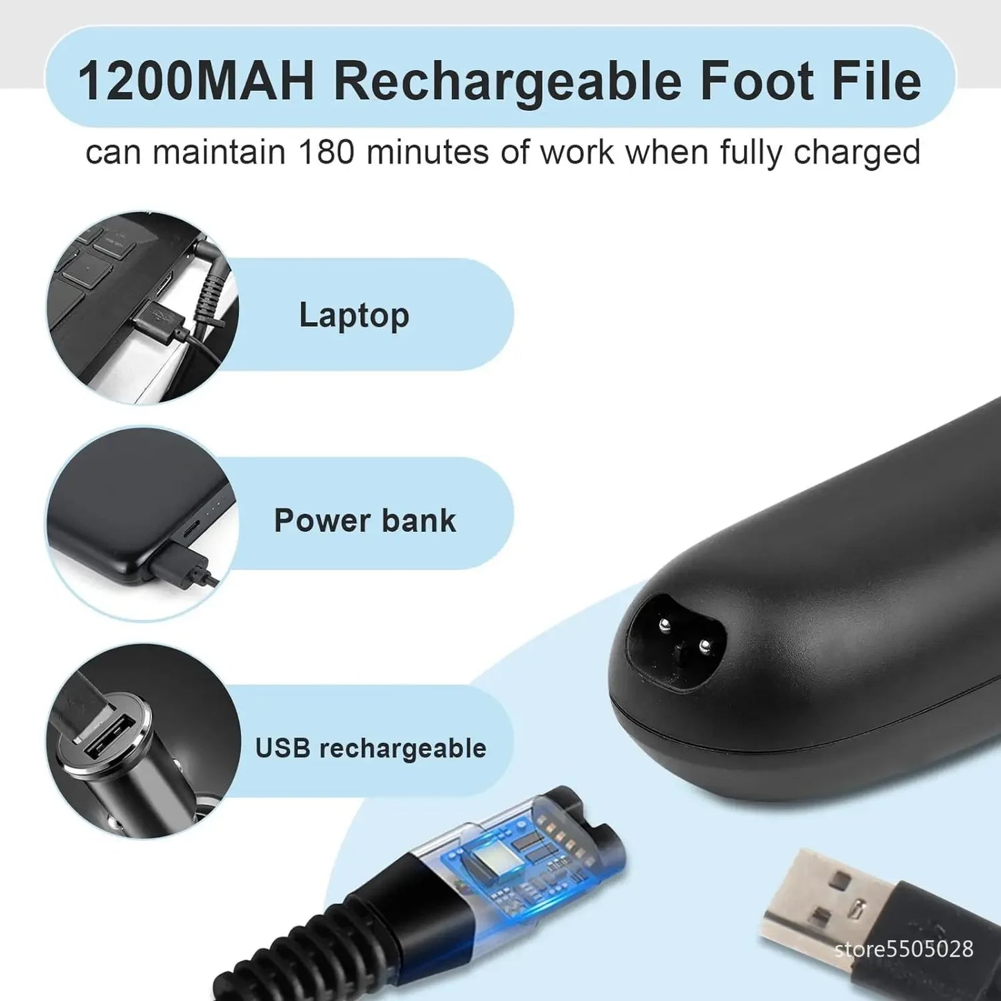 SilkStep Pro Pedicure Grinder
