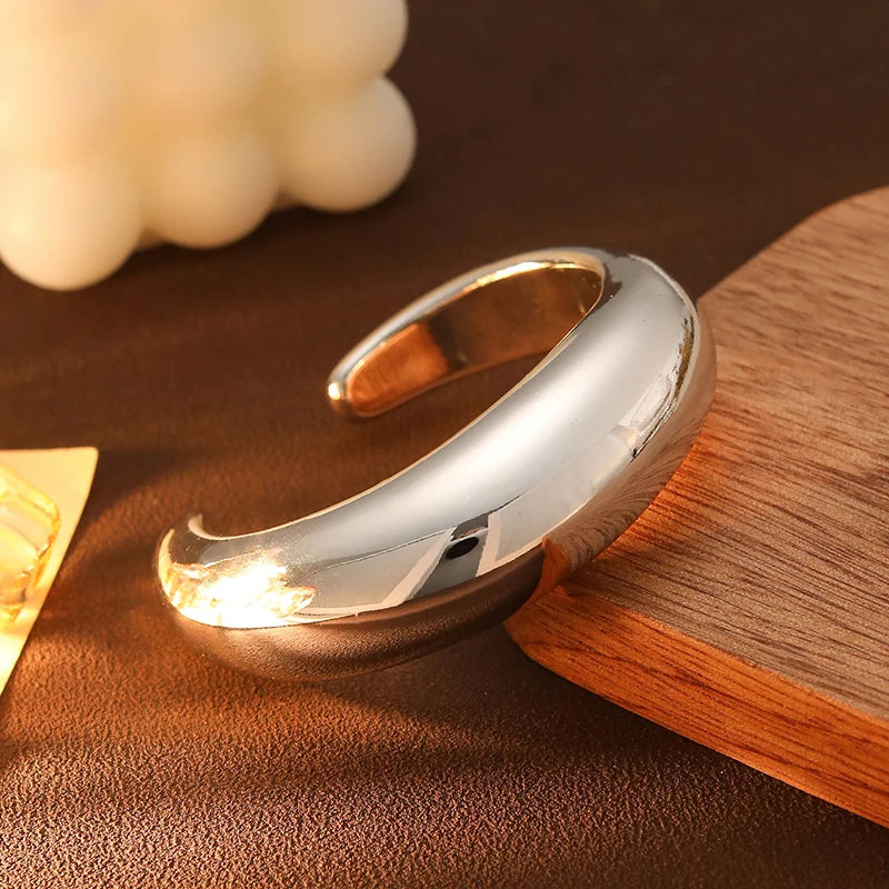 BoldPulse Irregular Cuff Bracelet