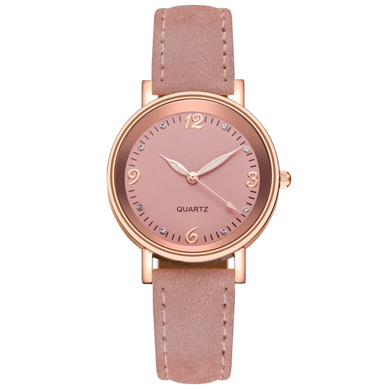 🕰️ Classic Dial Leather Watch – Effortless Time, Everyday Style 🕰️