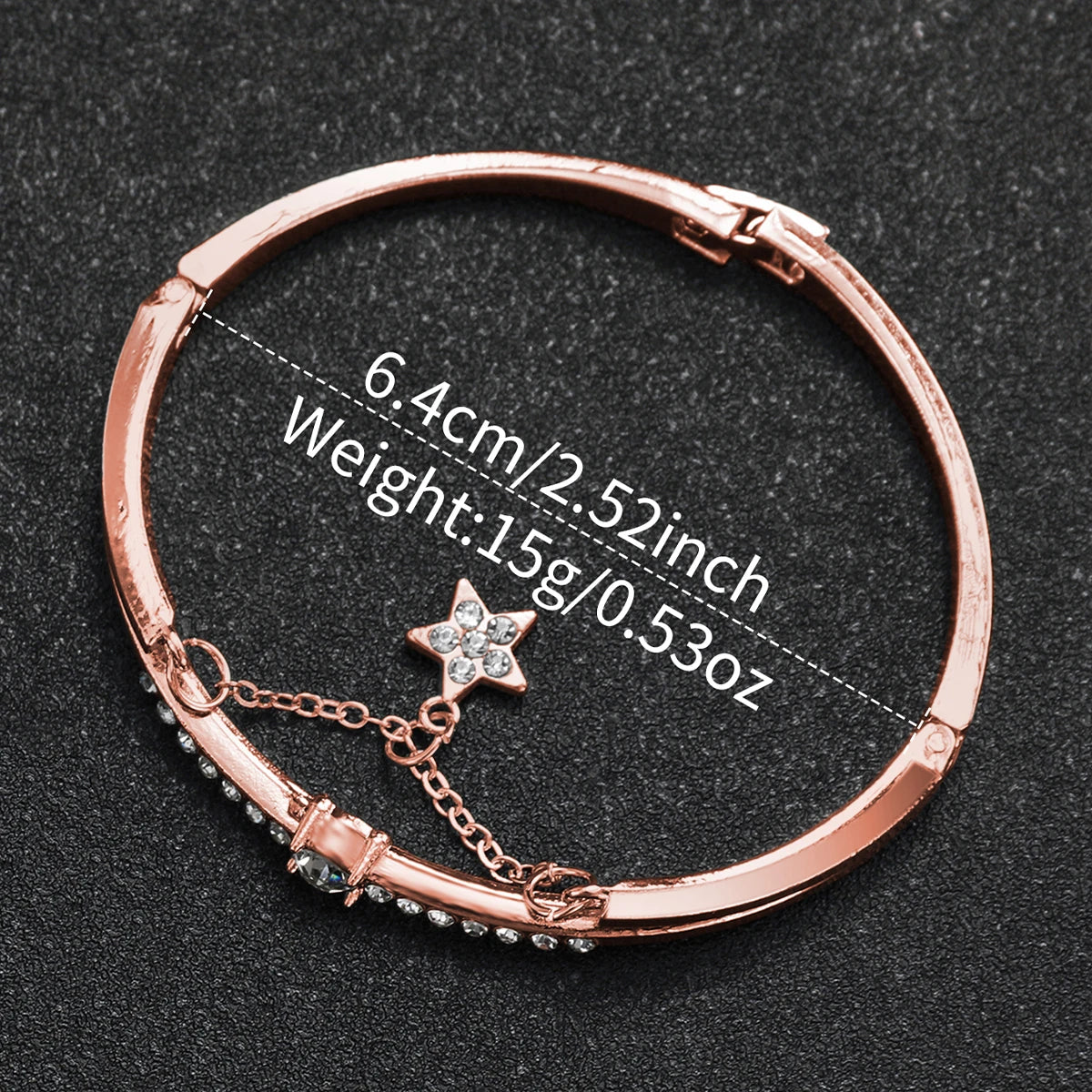 Stellar Bloom Set | Golden Watch & Starry Bracelet