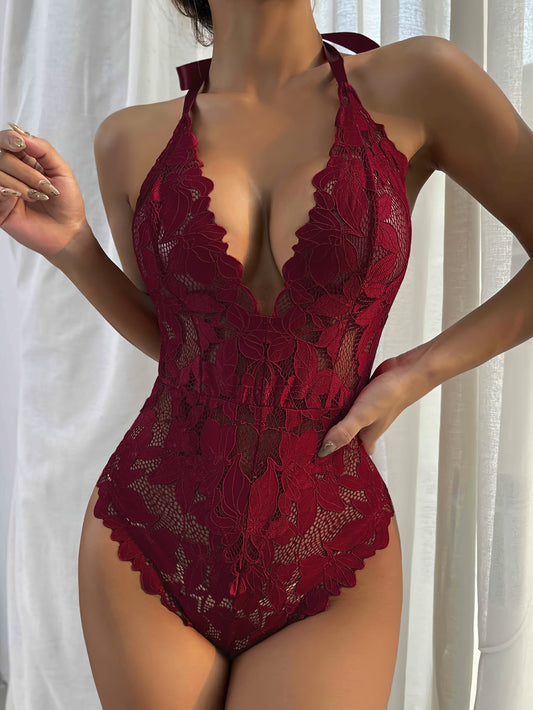 🔥 Tentación Floral Caliente – Elegancia Audaz en Cada Curva 