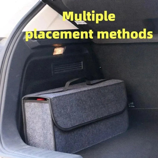 TrunkTidy™ – Large Anti-Slip Felt Boot Storage Box
