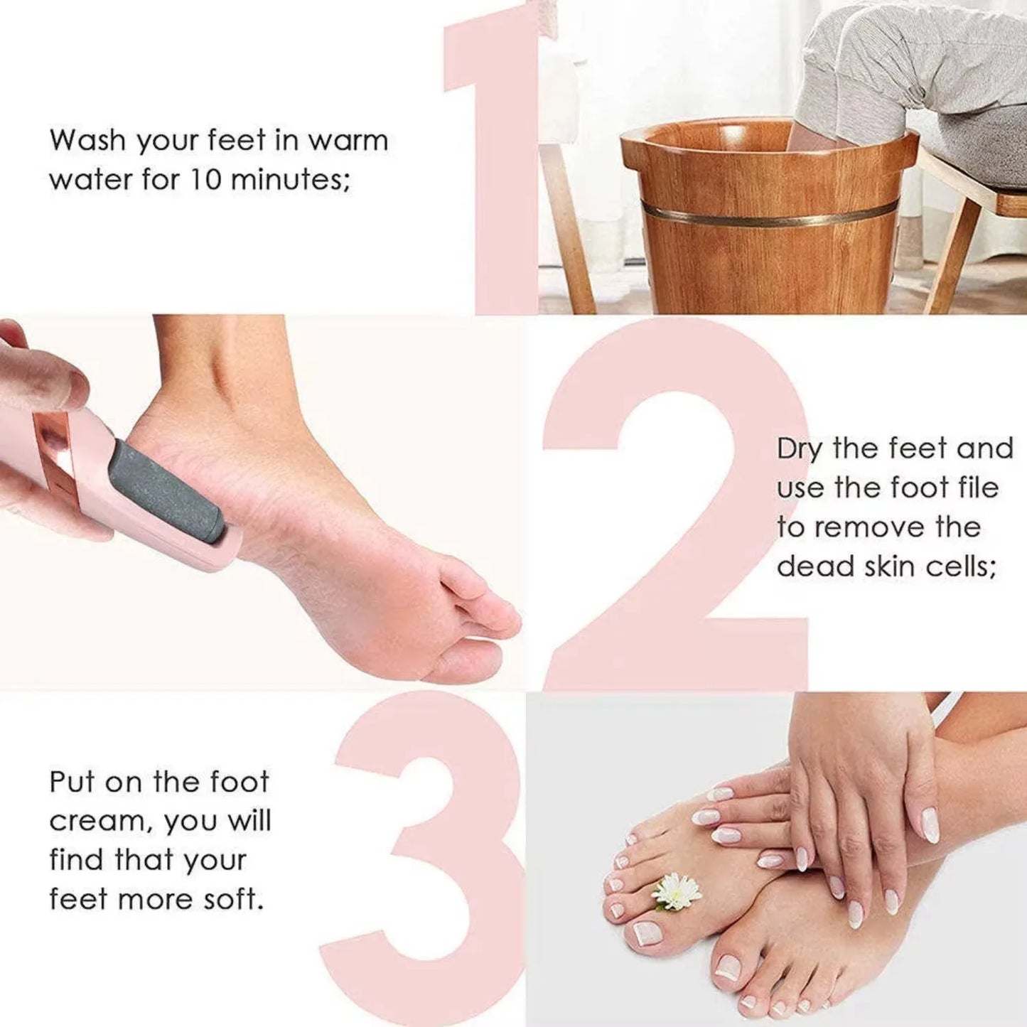 SmoothGlide Rechargeable Foot File
