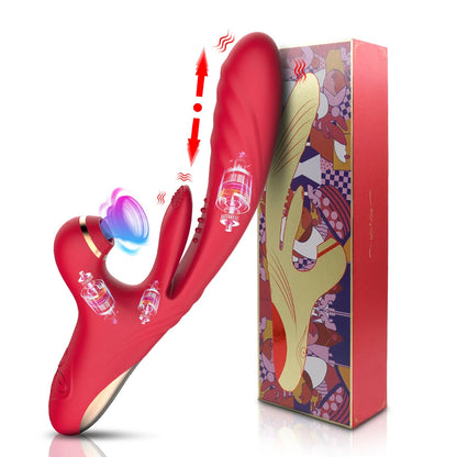 🔥 3-in-1 Ecstasy Pulse – Pleasure That Pulls, Sucks &amp; Thrills!