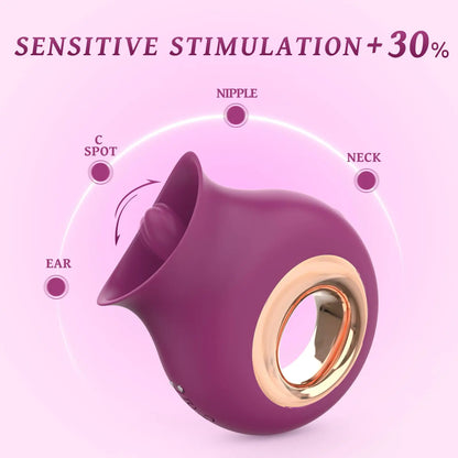 Factory High Quality Cheap Clitoral Dildo Hot Selling Rose Clitoral Stimulator Vibrator for Women