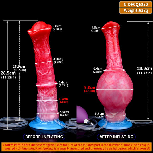 🐎 Wild Ride – Inflatable Horse Dildo &amp; Anal Knot Plug