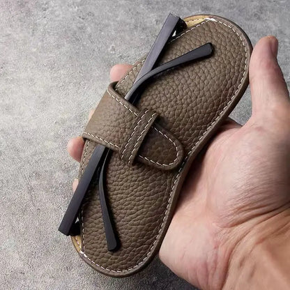VelvetShield™ – Soft Leather Glasses Case for Everyday Elegance