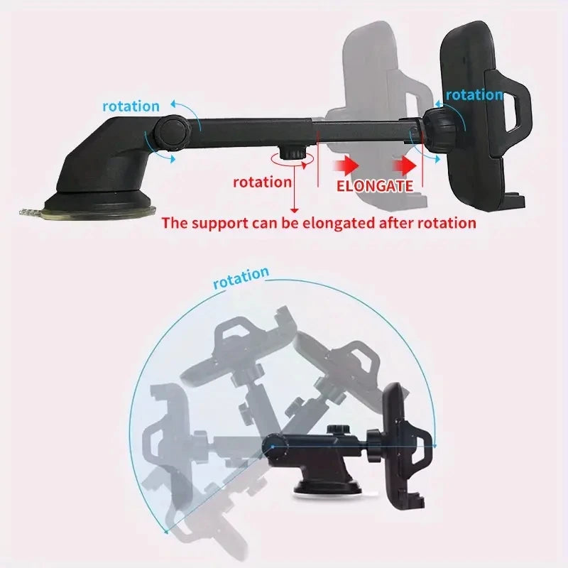 FlexiGrip™ 360° Universal Car Phone Holder