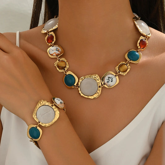 BohoMuse™ Vintage Geometric Jewellery Set