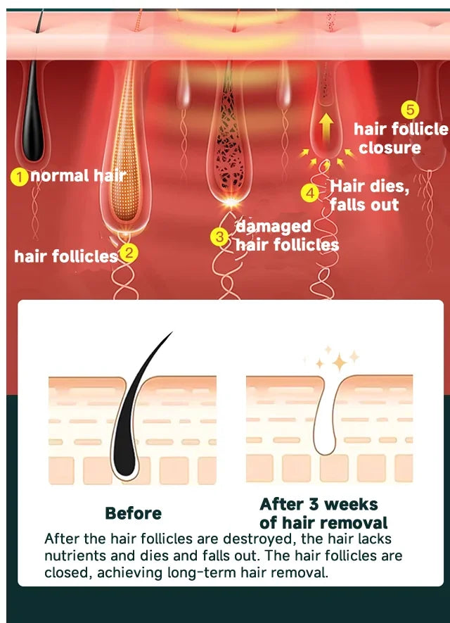 Permanent IPL Laser Epilator Women's Depilators Facial Shaving Hair Cutting Machine Men's Razor Shaver Mower  Laser Hair Removal