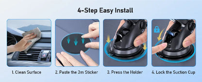 FlexiGrip™ 360° Universal Car Phone Holder