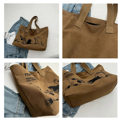 WorkMuse™ Canvas Tote – "Classically Chic. Endlessly Practical."