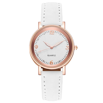 🕰️ Classic Dial Leather Watch – Effortless Time, Everyday Style 🕰️