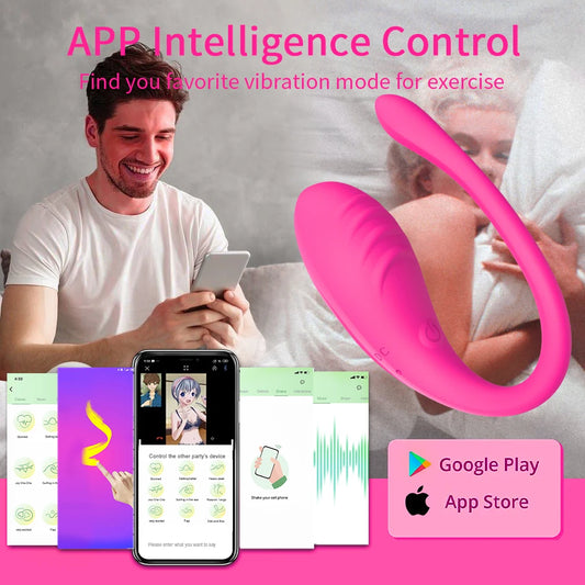 PulseGlow™ – Wearable G-Spot Vibrator with App Control &amp; 9 Modes