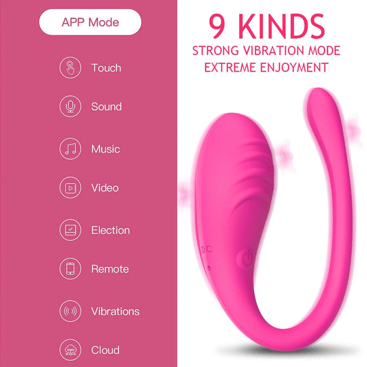 PulseGlow™ – Wearable G-Spot Vibrator with App Control &amp; 9 Modes