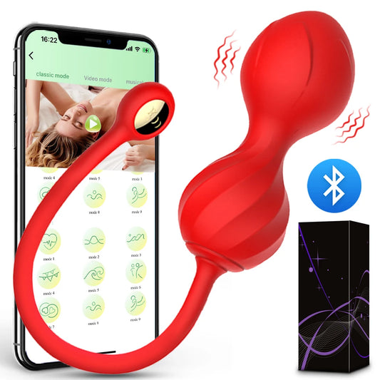 Wireless App-Controlled Kegel &amp; Pleasure Egg