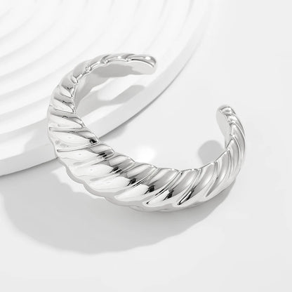 BoldPulse Irregular Cuff Bracelet