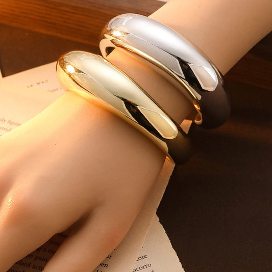 BoldPulse Irregular Cuff Bracelet