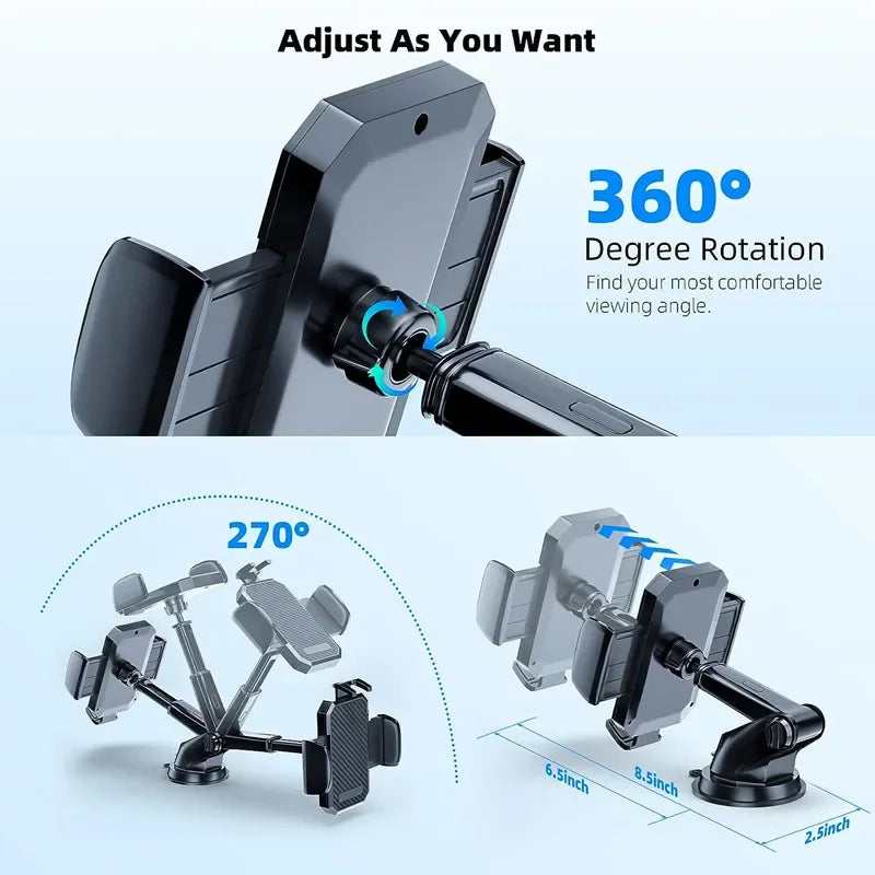 FlexiGrip™ 360° Universal Car Phone Holder