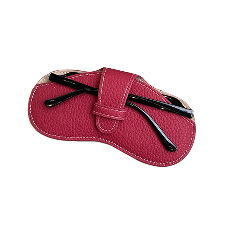 VelvetShield™ – Soft Leather Glasses Case for Everyday Elegance