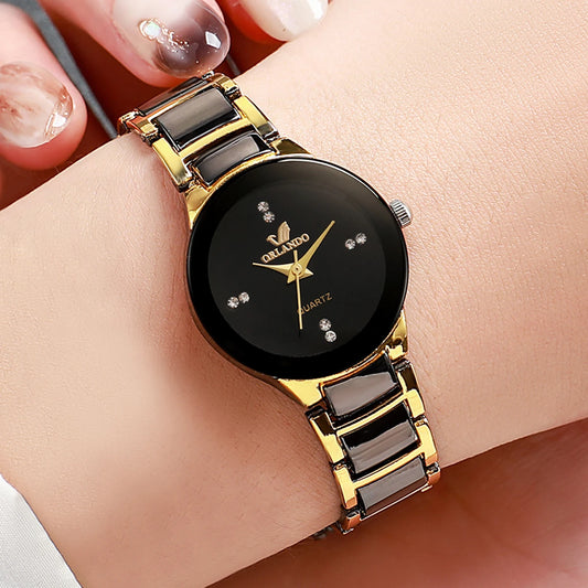 ✨ Fashion Rhinestone Women’s Watch – A Touch of Glamour in Every Second ✨