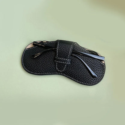 VelvetShield™ – Soft Leather Glasses Case for Everyday Elegance