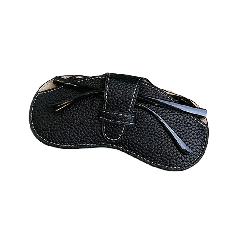 VelvetShield™ – Soft Leather Glasses Case for Everyday Elegance