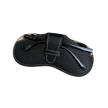 VelvetShield™ – Soft Leather Glasses Case for Everyday Elegance