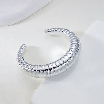 BoldPulse Irregular Cuff Bracelet